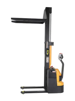 Vestil SNM-90-FF-27 pallet stacker shown from an alternate angle