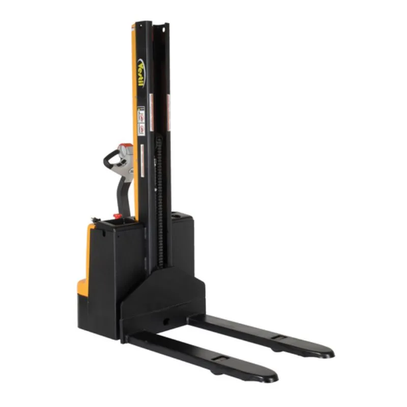 Vestil SNM15-62-FF-27 Steel Narrow Mast Stacker DC Powered