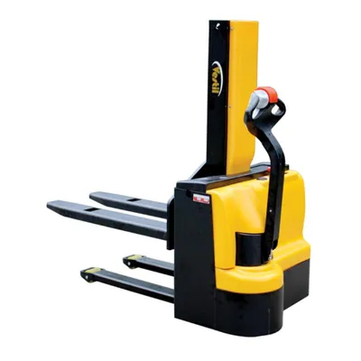 Vestil SNM3-43-FF-21 Steel Narrow Mast Stacker DC Powered