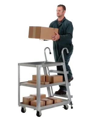 Vestil SPA3-2236 utility cart shown from an alternate angle