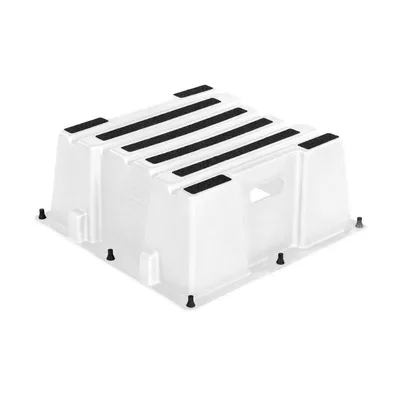 Vestil SPN-1-WT Marine Step Poly Nestable 1 Step