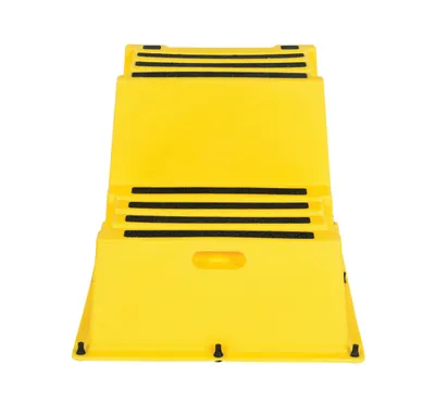 Vestil SPN-2-YL step stool shown from an alternate angle