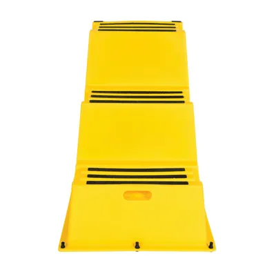 Vestil SPN-3-YL step stool shown from an alternate angle