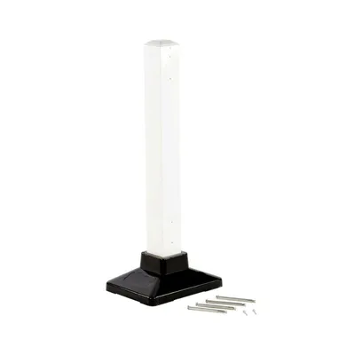 Vestil SPR-POST-W Steel Semi-Permanent Barrier Post