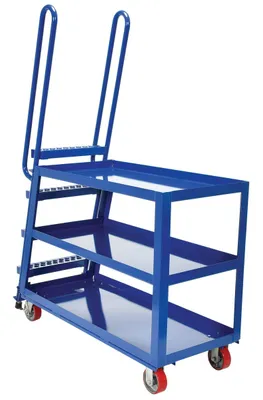 Vestil SPS-HD-2252-5PU utility cart shown from an alternate angle
