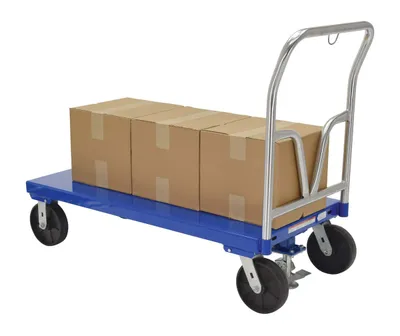 Vestil SPT-2448 flatbed cart shown from an alternate angle