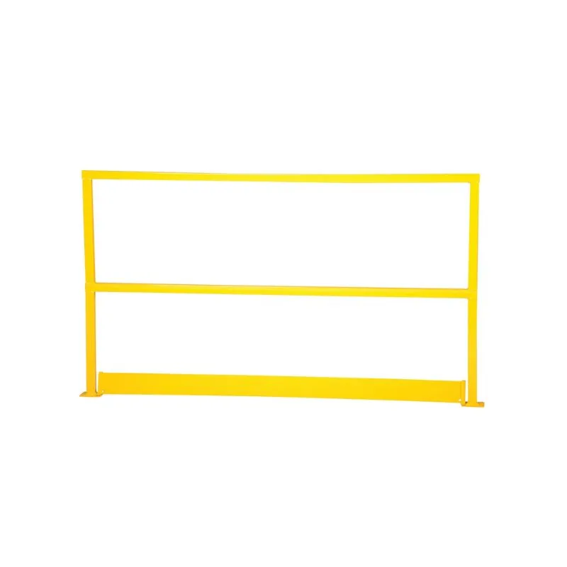 Vestil SQ-72-TB Steel Safety Handrail with Toe Board