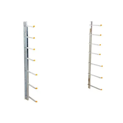 Vestil SR-WM Steel Wall Mounted Material Rack
