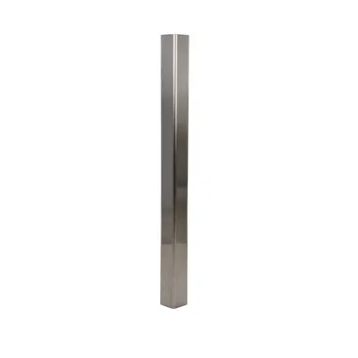 Vestil SS-48R 304 Stainless Steel Round Corner Guard