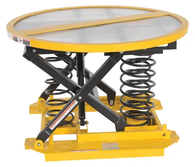 Vestil SST-45 pallet positioner shown from an alternate angle