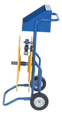 Vestil STRAP-PS-HD Steel Heavy Duty Strapping Cart 4