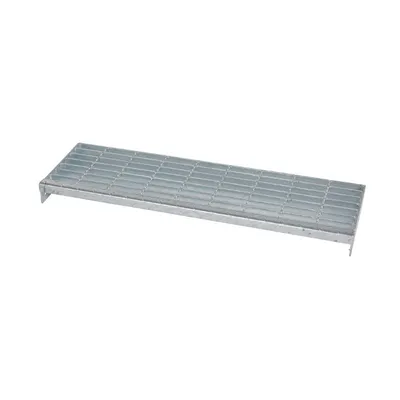 Vestil STS-36-HDG Galvanized Steel Step 5 Ft. Wide 880 Lb. Capacity