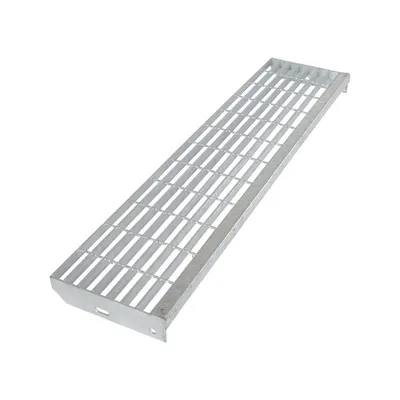 Vestil STS-48-HDG Galvanized Steel Step 4 Ft. Wide 880 Lb. Capacity