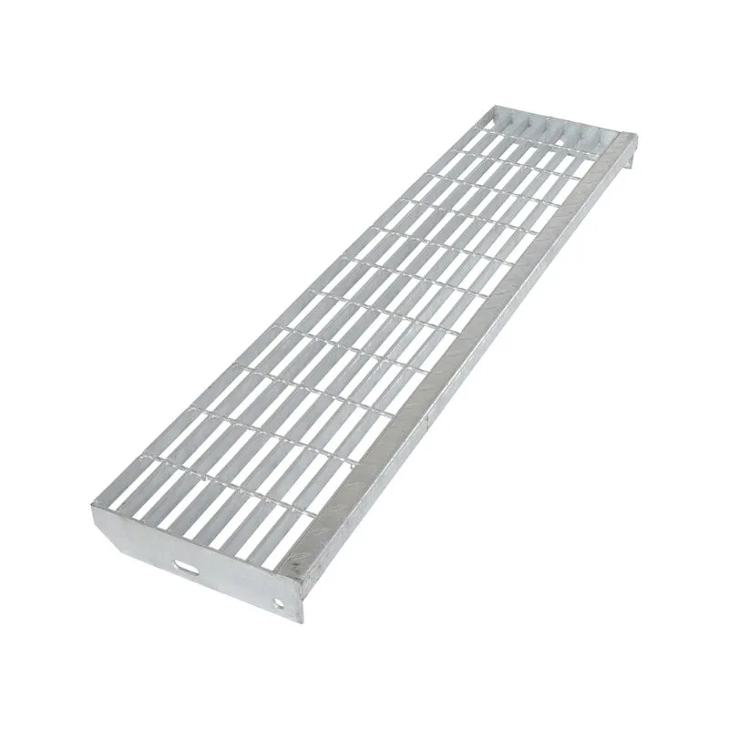 Vestil STS-48-HDG Galvanized Steel Step 4 Ft. Wide 880 Lb. Capacity