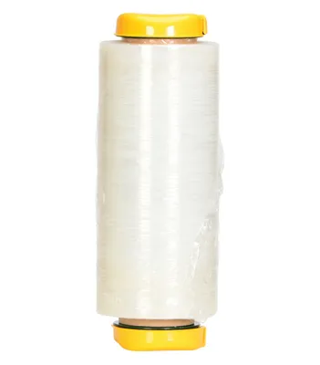 Vestil SWD-1 stretch wrapping shown from an alternate angle