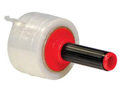 Vestil SWD-2/3 stretch wrapping shown from an alternate angle