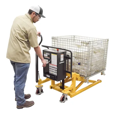 Vestil TAL-260-HD Steel Tote-A-Load DC Powered Fork Size 8