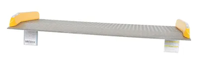 Vestil TAS-15-6036 Aluminum Dock Board Steel Curb 3