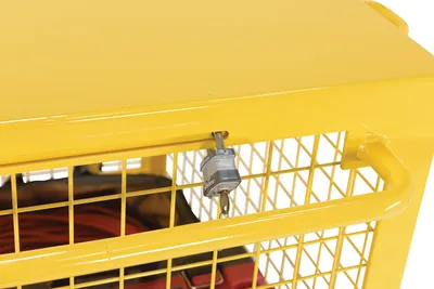 Vestil TBS-2436-XM-13 utility cart shown from an alternate angle