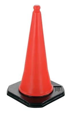 Vestil TC-30-5PK 100% PVC Economy Traffic Cones 2
