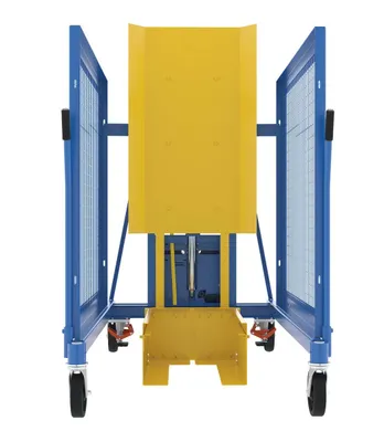 Vestil TCD-M-60-AC dumper shown from an alternate angle