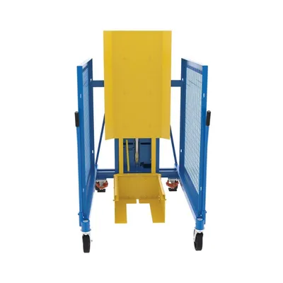 Vestil TCD-M-72-AC dumper shown from an alternate angle