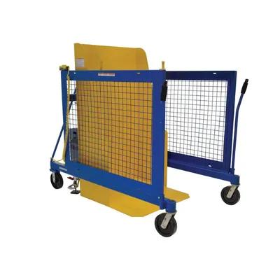 Vestil TCD-U-48-DC Steel Universal DC Powered Trash Can Dumper