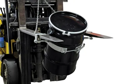 Vestil TDR-30-G drum handling equipment shown from an alternate angle