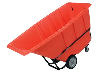 Vestil TDT-100-HD-RED tilt truck shown from an alternate angle
