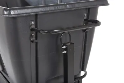 Vestil TDT-TB-100-HD-BL tilt truck shown from an alternate angle