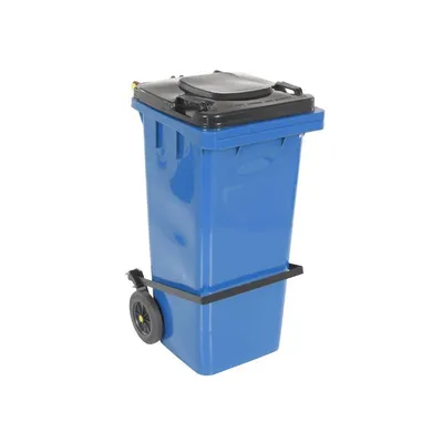 Vestil TH-32-BLU High Density Polyethylene Trash Can