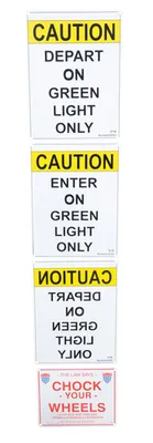 Vestil TL-100-F-S Steel Electric Hydraulic with Polypropylene Light Package Trailer Lock System 2