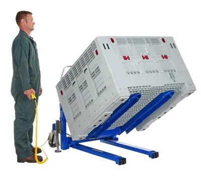 Vestil TM-20-AC tilter shown from an alternate angle