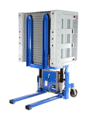 Vestil TM-20-DC-FC tilter shown from an alternate angle