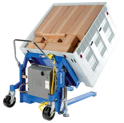 Vestil TM-20-DC tilter shown from an alternate angle
