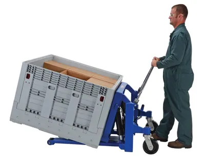 Vestil TM-40-AIR tilter shown from an alternate angle