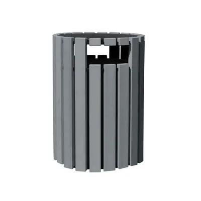 Vestil TR-PRRC-33-CH 100% Recycled Plastic Trash Receptacle Rain Cap Round