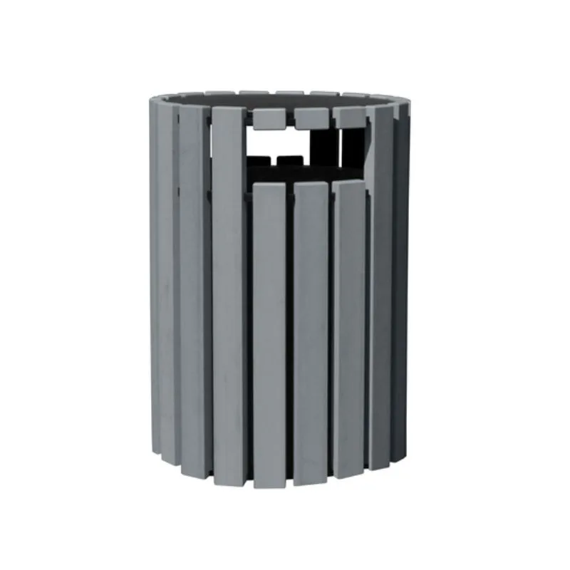 Vestil TR-PRRC-33-CH 100% Recycled Plastic Trash Receptacle Rain Cap Round
