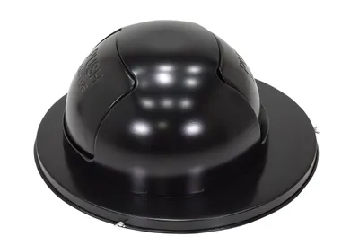 Vestil TRASH-TOP-DD-BK Steel Waste Disposal Top Dual Door 5