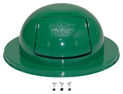 Vestil TRASH-TOP-GN Steel Waste Disposal Top 2