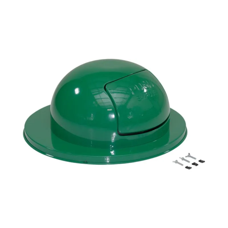 Vestil TRASH-TOP-GN Steel Waste Disposal Top