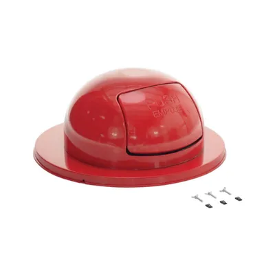 Vestil TRASH-TOP-RD-3PK Steel Waste Disposal Top