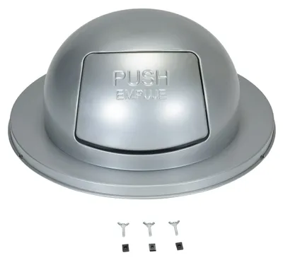 Vestil TRASH-TOP-ZGY Steel Waste Disposal Top 2