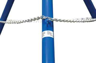 Vestil TRI-SF Steel Fixed Tripod Stand 5