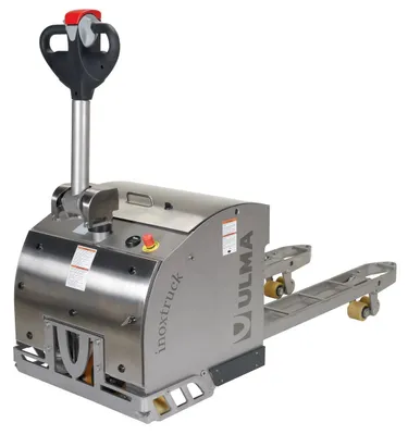 Vestil ULM-EPT-2745-44 pallet jack shown from an alternate angle