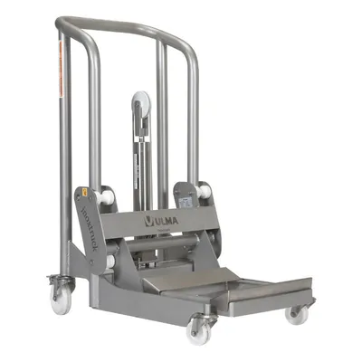 Vestil ULM-HRH-850 Stainless Steel Hydraulic Foot Pump Roll Handler