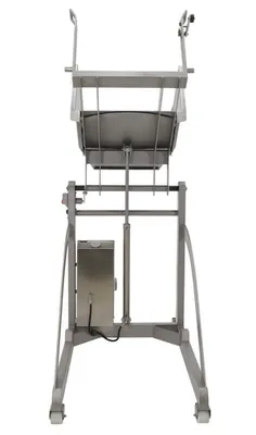 Vestil ULM-PBT-BTC-10 304L Stainless Steel DC Powered Bin Dumper 2