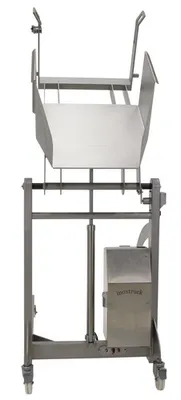 Vestil ULM-PBT-BTC-10 304L Stainless Steel DC Powered Bin Dumper 3