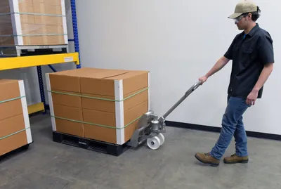 Vestil ULM-PM-2045-30 pallet jack shown from an alternate angle