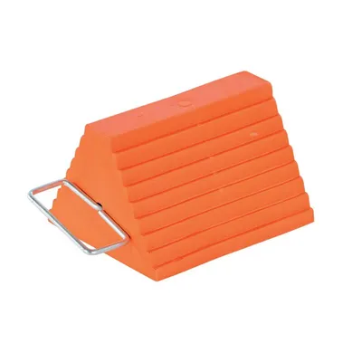 Vestil URWC-8-HDL Urethane Standard Wheel Chock with Handle
